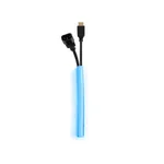 Multibrackets M Universal Self-Wrapping Cable Sock, 10mm Diameter, Blue, 25m Length