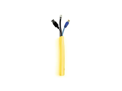 Image Multibrackets M Universal Self-Wrapping Cable Sock, 19mm Diameter, 25m Length, Yellow