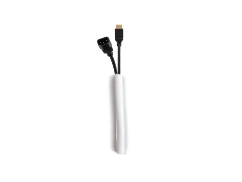 Image Multibrackets Universal Self-Wrapping Cable Sleeve, 10mm Diameter, 25m Length, White