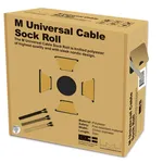 Multibrackets Universal Cable Sleeve Roll, Silver, 20mm Width, 50m Length