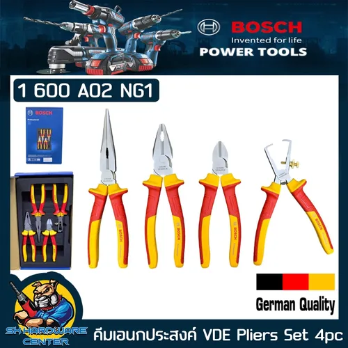 Image Bosch Mechanic's Tool Set 1.600.A02.NG4