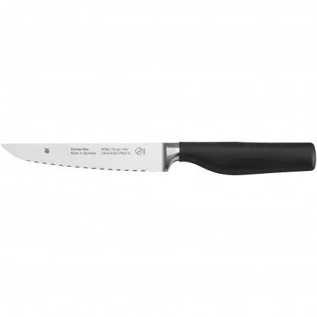 WMF Cuisine One Black Stainless Steel Fixed Blade Knife