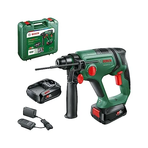 Image Bosch AdvancedImpact Cordless Hammer Drill (1 x 2.5Ah Battery)