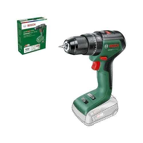 Image Bosch UniversalImpact 18 Cordless Hammer Drill (2 Batteries, 18V System)