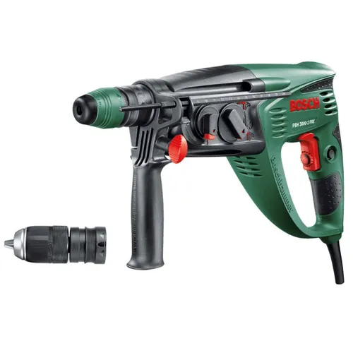 Image Bosch PBH 3000-2 FRE 750W SDS Plus Rotary Hammer with 2.8 J Impact Energy