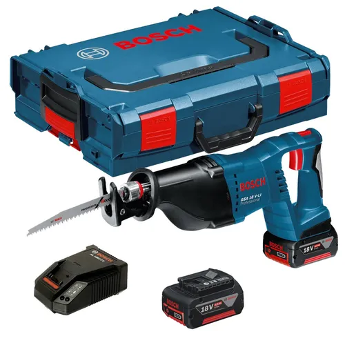 Image Bosch GSA 18V-LI Professional Cordless Reciprocating Saw - 18V Li-ion Cordless Tool