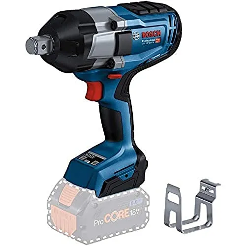 Compare Bosch Cordless Impact Wrench (Part No. 0 601 9G5 123) - 18V Brushless Motor, 1/2" Square Drive with Bosch GDS 18V-1050 H Professional Cordless Brushless Impact Wrench (18V, 1/2" Drive, 1050 Nm Torque)