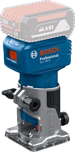 Bosch GLF 18V-8 Cordless Wood Router - 18V Li-Ion Platform