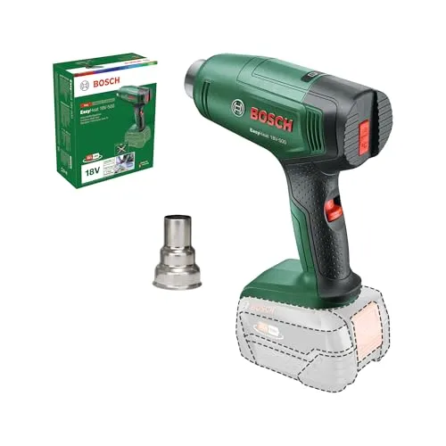 Compare Bosch EasyHeat 500 Industrial Heat Gun with Bosch GHG 23-66 Kit Professional Heat Gun - 2300 W, 650 °C Max Temperature, 500 l/min Airflow