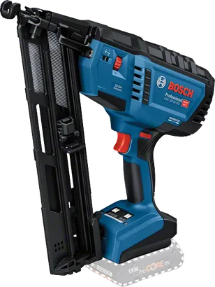 Image Bosch GNH 18V-64 MD Professional Cordless Nailer, 18V, Accepts 1.6mm (16ga) Brad Nails