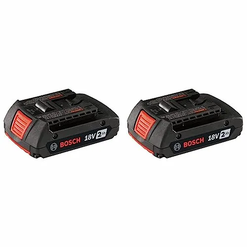 Compare Bosch PBA 18V 2.5Ah Cordless Tool Battery with CoreParts MBXPT-BA0216 Cordless Tool Battery