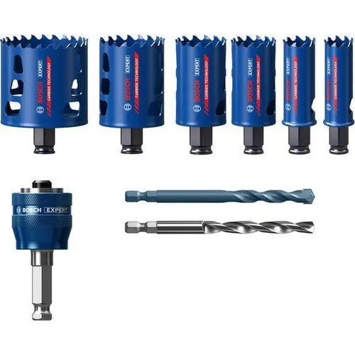 Bosch 2 608 900 446 6-Piece Bi-Metal Holesaw Set for Metal and Wood