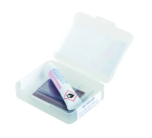 Compare Bestway 58275 Vinyl Repair Kit for Inflatable Products with Bestway Heavy-Duty Repair Patch 42 for Inflatable Items