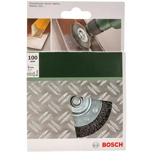 Image Bosch 2609256532 10 cm Wire Brush for Angle Grinders