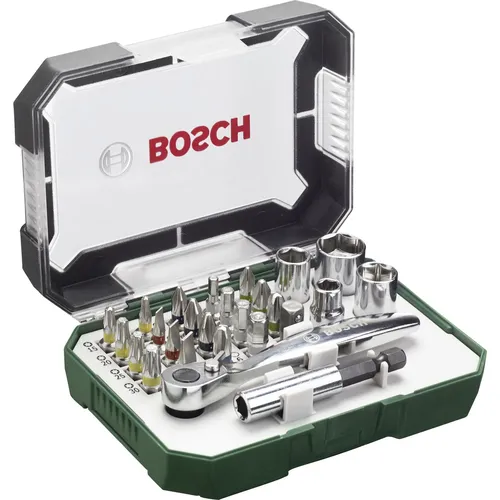 Image Bosch 2 607 000 201 1/4" Hex Screwdriver Bit Holder, Metal Construction