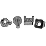 StarTech.com M6 Rack Mounting Screws and Cage Nuts (50-Pack)