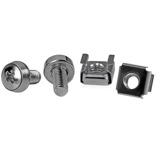 StarTech.com M6 Rack Mounting Screws and Cage Nuts (50-Pack)