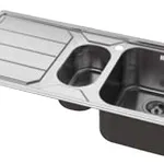 Whirlpool AM 1050 IX/LH Stainless Steel Kitchen Sink