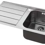 Whirlpool AM 8650 IX/LH Stainless Steel Kitchen Sink