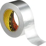 3M 14365050 50m Aluminium Pipe Duct Tape, Silver, Indoor/Outdoor