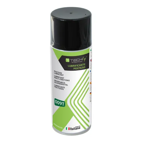 Techly High-Performance Multi-purpose Lubricant Spray, 400ml (ICA-CA 009T)