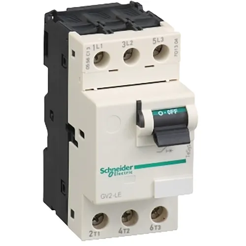 Compare Schneider Electric ATS130N2D45LT Automatic Transfer Switch, 45A, 240V with Schneider Electric GV2LE22 Thermal Magnetic Circuit Breaker, 30A, 600V AC