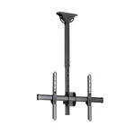 StarTech.com TV Ceiling Mount - Full-Motion, Universal, Telescopic Pole, VESA for 32"-75" Displays