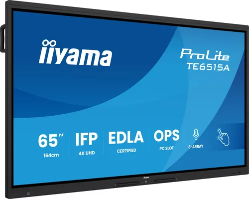 iiyama TE6515A-B1AG 65-inch 4K UHD Commercial Digital Signage Display