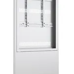 Multibrackets M Pro Series 55" Totem Mobile Display Enclosure, Covered White