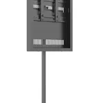 Multibrackets M Pro Series 43" Single Pole Floorstand Display Enclosure