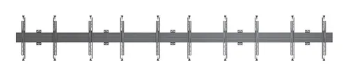 Compare Multibrackets M Public Video Wall Mount Push X Small 200 with Multibrackets M Pro Video Wall Mount MBW5U Micro-Adjustable, Black