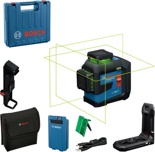 Image Bosch GLL 80-33 G Professional Green Beam Laser Level