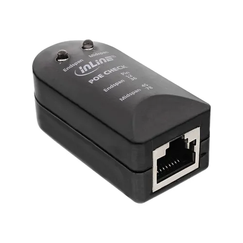 Compare InLine Digital Multimeter 5-in-1 with InLine PoE / PoE+ Tester (802.3af/at/bt compliant)