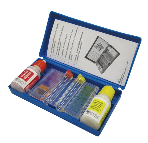 Image Kokido Basic pH & Chlorine Water Test Kit (20cc) - Pool and Spa Water Analysis Tool