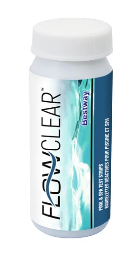 Image Bestway Flowclear 5-in-1 Pool & Spa Water Test Strips (50 Count)