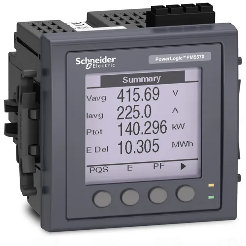 Image Schneider Electric PM5570 Power Quality Monitoring Meter