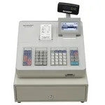 Sharp XEA207W Cash Register with Thermal Printer, 2000 PLU Capacity, and LCD Display