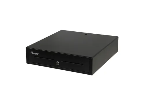 Image Equip Cash Drawer for POS Systems - Standard Duty, Black Finish