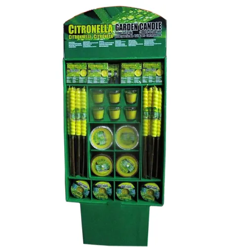 Compare Goula Puzzle Retail Display Stand - Commercial Merchandising Solution with Van der Meulen Citronella Retail Display Stand, 120 Pcs.