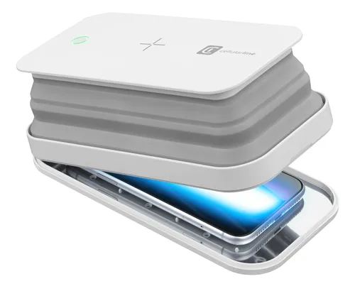 Compare Cellularline Hi-Gens UVC Sterilizer with Wireless Charging with Conceptronic CIRO UVC Sterilizer - UV-C Disinfection Device