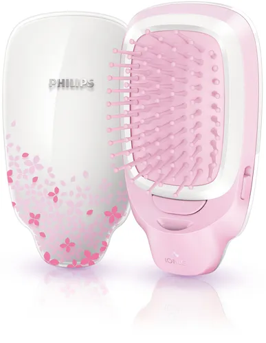 Image Philips Hair Comb HP4588/05 (EasyShine Collection) - Pink/White