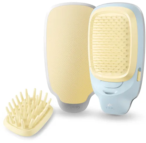 Image Philips EasyShine HP4675/75 Hair Comb, Cyan/Yellow