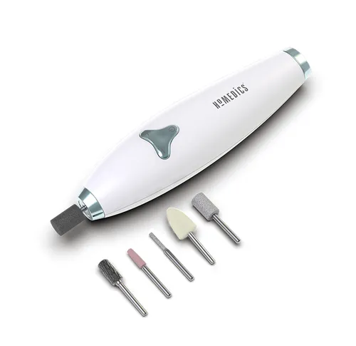 Image HoMedics Luxury 6-in-1 Electric Manicure/Pedicure Set - Multi-Tool Nail Care System