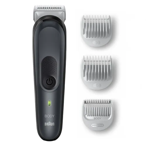 Image Braun Body Groomer Series 3 BG3350 Wet & Dry Electric Body Hair Trimmer