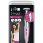 Braun Bikini Trimmer Silver Rose (Model 81682971) - Women's Sensitive Area Hair Remover