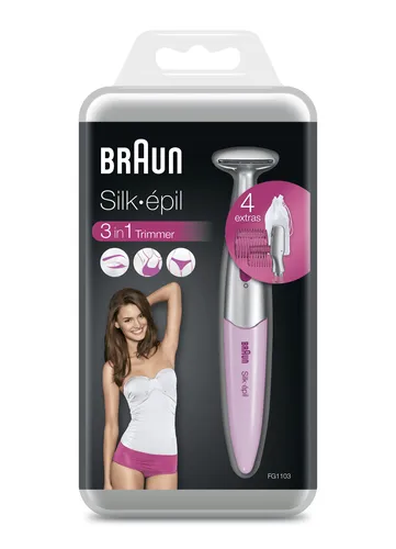 Compare Braun 81653277 Bikini Trimmer - Sensitive Area Hair Remover with Braun Bikini Trimmer Silver Rose (Model 81682971) - Women's Sensitive Area Hair Remover