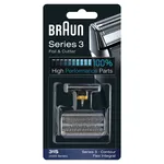 Braun Series 3 31S Replacement Shaving Head Foil and Cutter Cassette