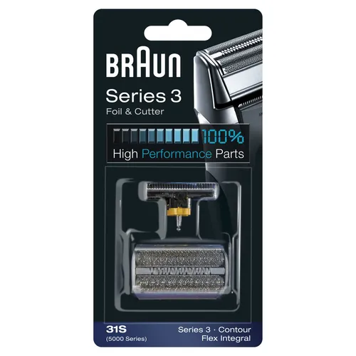 Image Braun Series 3 31S Replacement Shaving Head Foil and Cutter Cassette