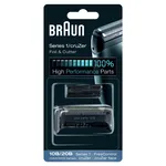 Braun Series 1 10B Electric Shaver Head Replacement Cassette - Black