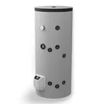 V7 Cleanium One- Free-Standing 140cm Cylinder with 200cm Marketing Panel and Integrated Gel Dispenser
